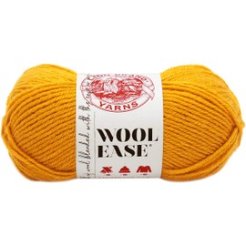 Lion Brand Yarn Wool-Ease Yarn, Gold (620-171)