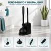 Cepillo Inodoro Combo Émbolo Baño Con Cabezal Desmontable