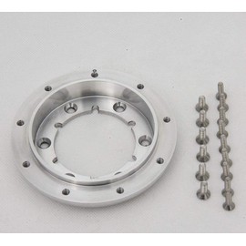 Steering Wheel Spacer 9 Bolt to 6 Bolt GM Hub Adapter Polished