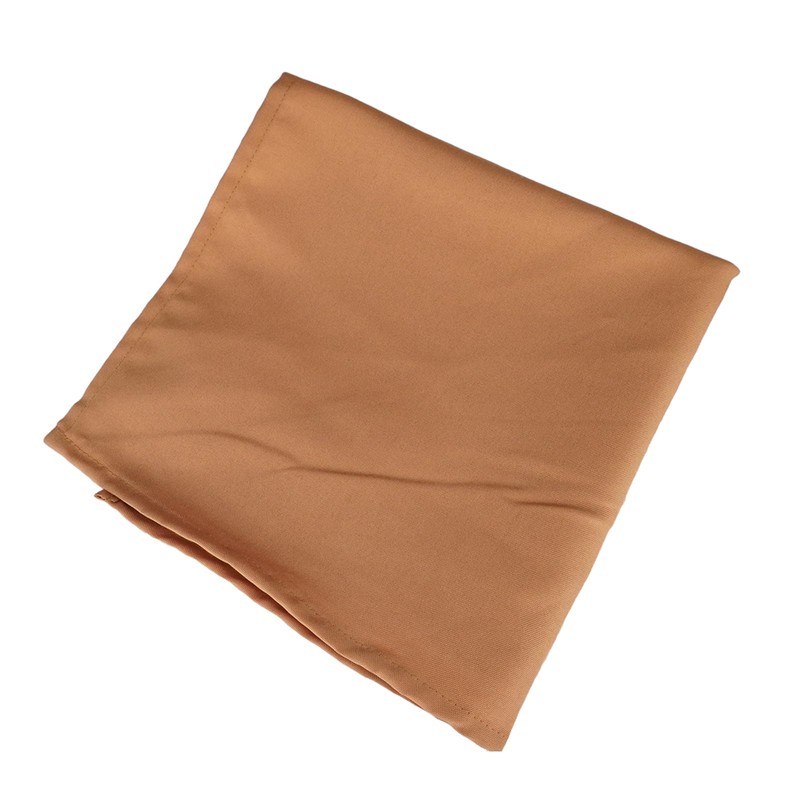 Weddecor 20 Inch Gold 2028 Cotton Polyester Table Napkin for