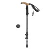 3 Section Retractable Hiking Stick Aluminum Alloy Mountaineering Balance Pole