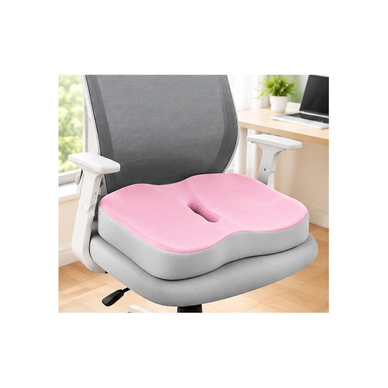 Ergonomic Memory Foam Seat Cushion for Office and Car –