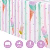 WERNNSAI Ice Cream Table Cloth - Ice Cream Themed Party