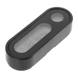 Zerodeko Small Digital Clock for Car Electronic Temperature Display with Backlight Accurate Auto Dashboard Clock for Easy Timekeeping Mini Portable Design for Vehicle Use