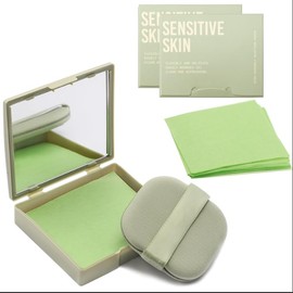 Jutqut Oil Blotting Sheets for Face With Travel Makeup Mirror-3 Pack(total 300 sheets), Blotting Papers for Face, Oil Absorbing Sheets for Face, Makeup Friendly, Blotting Papers for Oily Skin