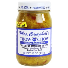 Mrs. Campbell's Sweet Chow Chow 16.0 oz (Pack of 6)