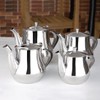 Olympia Arabian Tea Pot Stainless Steel 35Oz 1L Infuser for