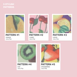 F3 Systems, Professional Nail File Set (Fruit, 10, Count, 150/220 Grit)