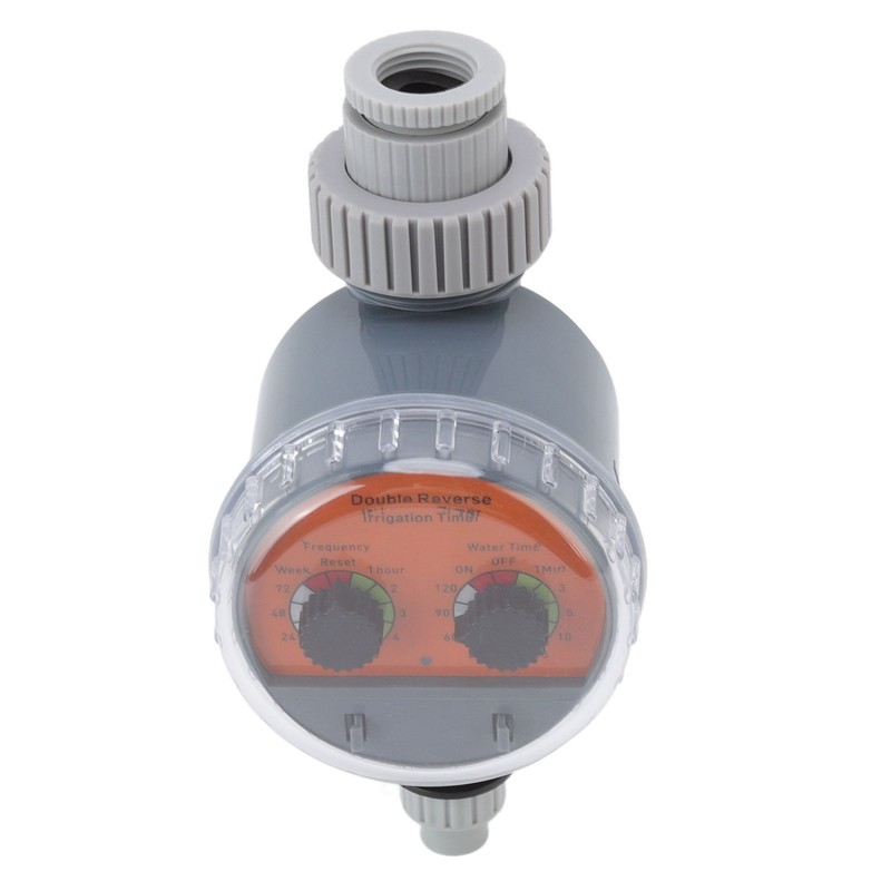 Irrigation Timer Dual Dial Ball Valve IP67 Waterproof Automatic Pressure