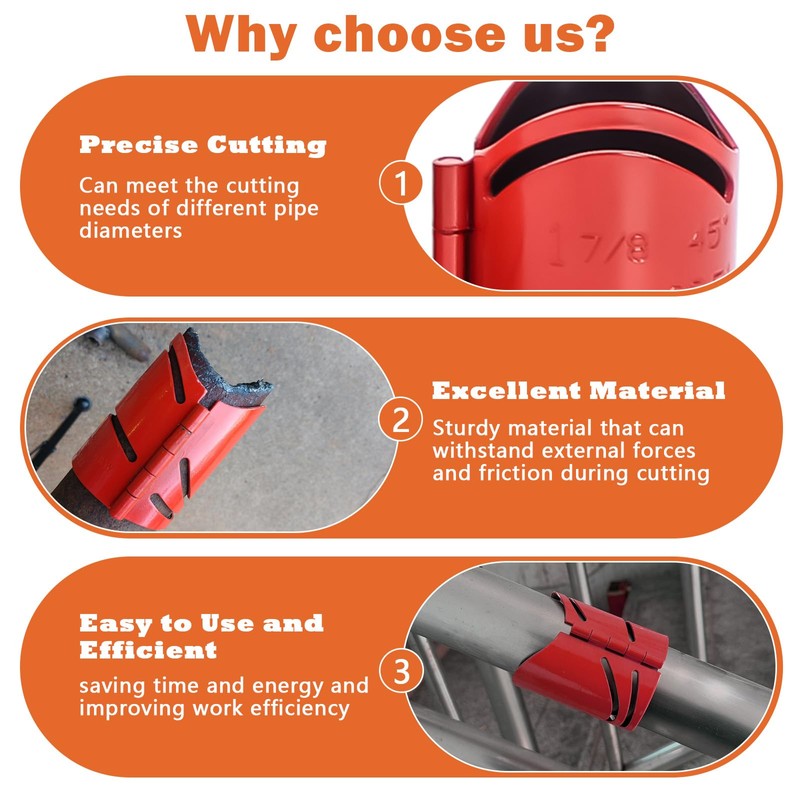 Sthovd Metal Cutting Guide Kit 1-7/8" Cuts at 45°, 90°,