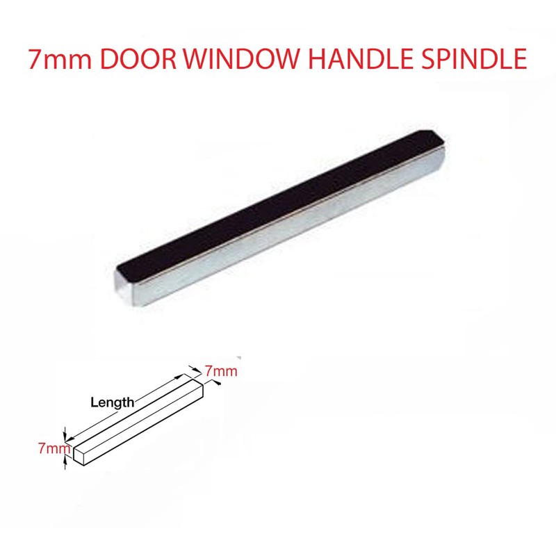 Universal Hardware Door Handle Spindle 7mm Window and Door Replacement