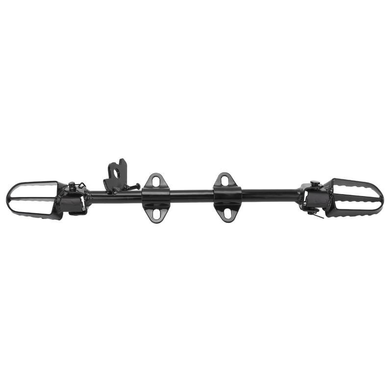Camrusic Dirt Bike Foot Pegs, Steel Alloy Footpegs Mount Bracket