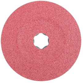 PFERD COMBICLICK® Fibre Disc, Ceramic Oxide CO, 4-1/2" Diameter, 13300 RPM, 60 Grit (Pack of 25) - Part 40700