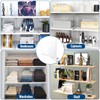BAUMFEUER 12 Pack Clear Acrylic Shelf Dividers for Closet Shelf