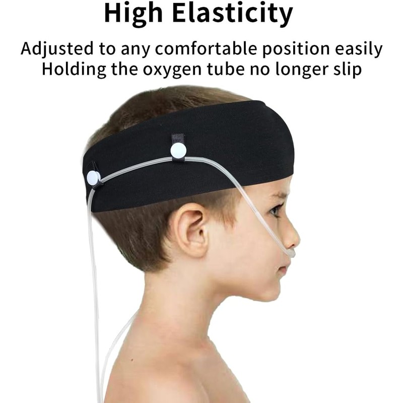Comfortable Nasal Oxygen Cannula Ear Protector for Kids, Adjustable Oxygen