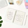 MSTONAL 3 Pack Small Notebook, A6 Spiral Notebooks College Ruled