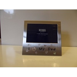 I Love My Dad Gift Photo Frame Christmas Fathers day Birthday Occasion 6" x 4"