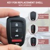 No Cutting Required Key Fob Case Shell fit for Honda
