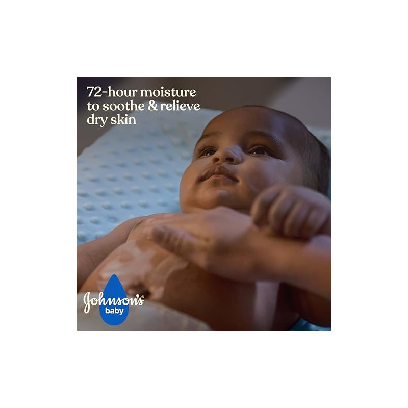 Johnson's Skin Nourish Moisturizing Baby Lotion for Dry Skin with