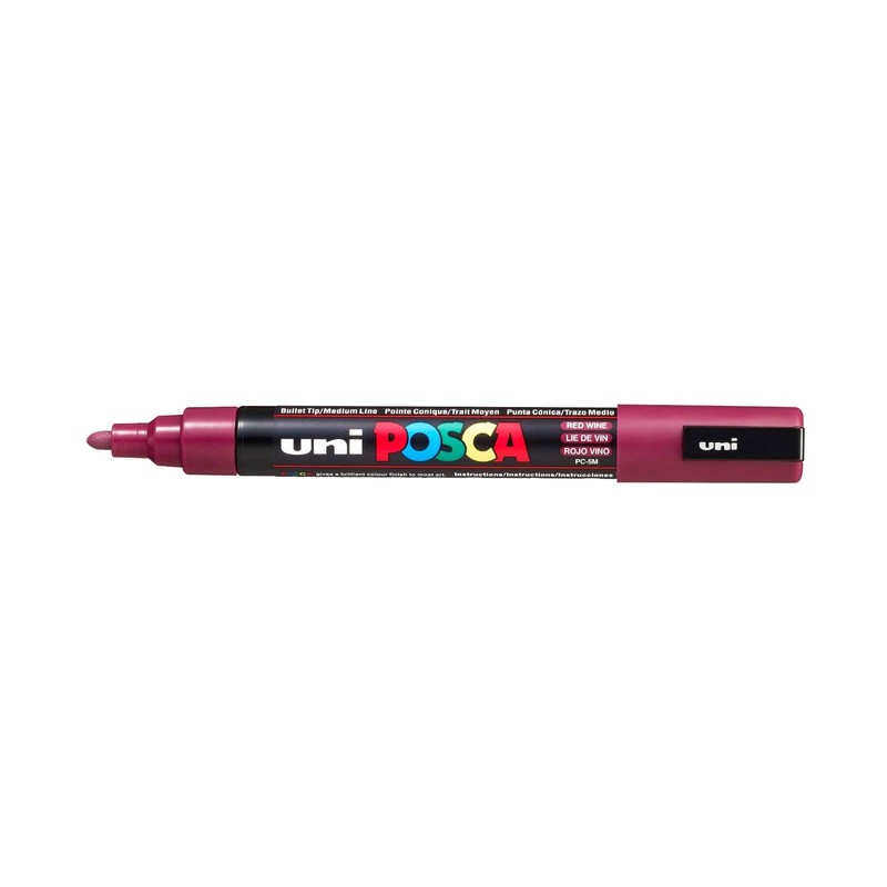 POSCA Mitsubishi Pencil - 8 Marker PC5M - Tapered Tip