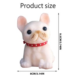 Taba Squishy, Fufu Squishy, French Bulldog Stress Relief Toy, Soft Fufu Squishy for Adults and Kids, Cute Taba Squishies for Office, Home and Travel, Squeeze Fidget For Kids Stress Relief