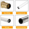 Uenhoy 30 Pcs Opened Snap Bushing 1/2" Mounting Dia Nylon