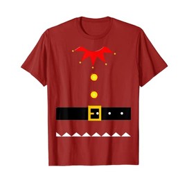 Funny Elf Santa Helper Humor Christmas Costume T-Shirt