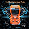 4in 1 Gas Detector CO H2S O2 EX Tester Analyzer