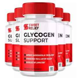 Sweet Relief (5 PACK) Sweet Relief Glycogen Support Advanced Blood Support