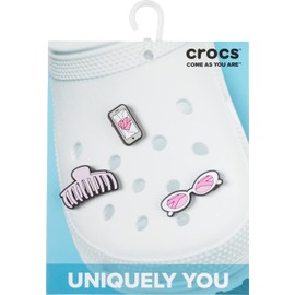 Crocs Jibbitz 3-Pack Shoe Charms for Women | Jibbitz for Crocs, Social Girl, Small