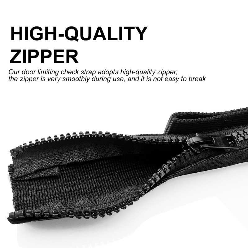 ROMASO Door Strap for Jeep,Door Limiting Strap,Heavy Duty Door Check
