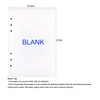 A5 Paper 6 Hole Blank Refill Paper DIN A5 Refill
