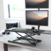 VIVO Black Single Top 27 inch Heavy-Duty Scissors Lift Keyboard