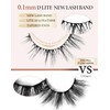 Onlyall Lashes Natural Look Soft Fluffy Lashes Short Eyelashes Lightweight
