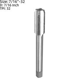 Burkit Juego de llaves y troqueles de 7/16"-32 UN para mano derecha, 7/16 x 32 UN para máquina y troquel redondo