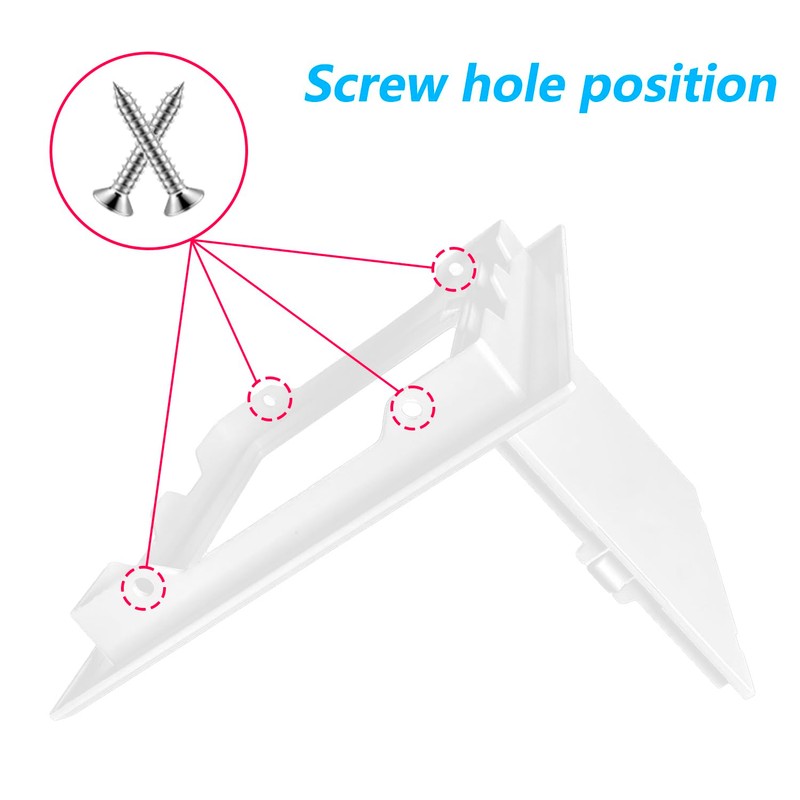 Qrity 4x6 Inch(100×150mm) Access Panel, Paintable Easy Access Doors, ABS