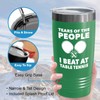 Flairy Land Table Tennis Green Tumbler 20oz - Tears of