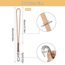 YGKYMVW Swing Attachment Tree, 2 Pieces 60 cm Hammock Suspension Rope Adjustable Hanging Chair Strap with Carabiner Tree Swing, Suspension Mounting Set for Swings Hammock