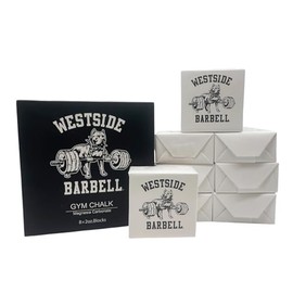 Westside Barbell Premium Gym Chalk, 8 Pack - for Weightlifting, Powerlifting, Bodybuilding, Crossfit, Strongman (8)