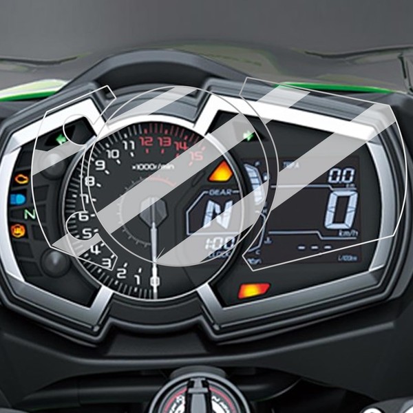 BYEMTTY Speedometer Display Screen Protector Film Kawasaki Ninja 250 Ninja