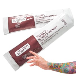 20 Crema Ungüentos Tatuaje Vitamina A y D Gel Reparador Cicatrices Antiinflamatorio Promueve la Curación de la Piel para Microblading/permanente Labio