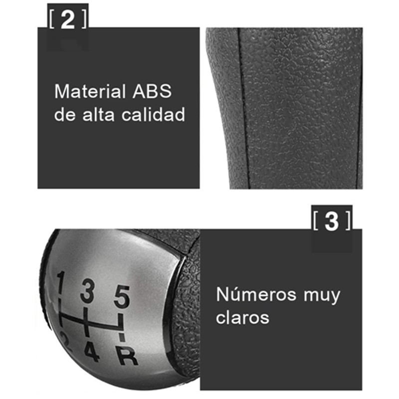 5 Speed Gear Knob Gear Stick Knob for Focus 2005-2012