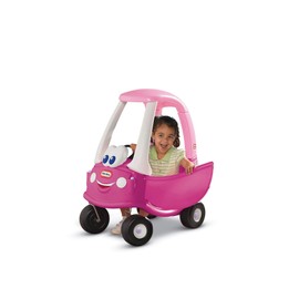 Little Tikes Little Tikes Princess Cozy Coupe Ride-On Toy - Toddler Car Push and Buggy Includes Working Doors, Steering Wheel, Horn, Gas Cap, Ignition Switch - For Boys and Girls Active Play , Magenta