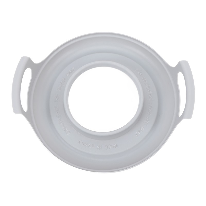 Microwave Cool Plate Spill Proof Microwave Bowl Carrying Tray with