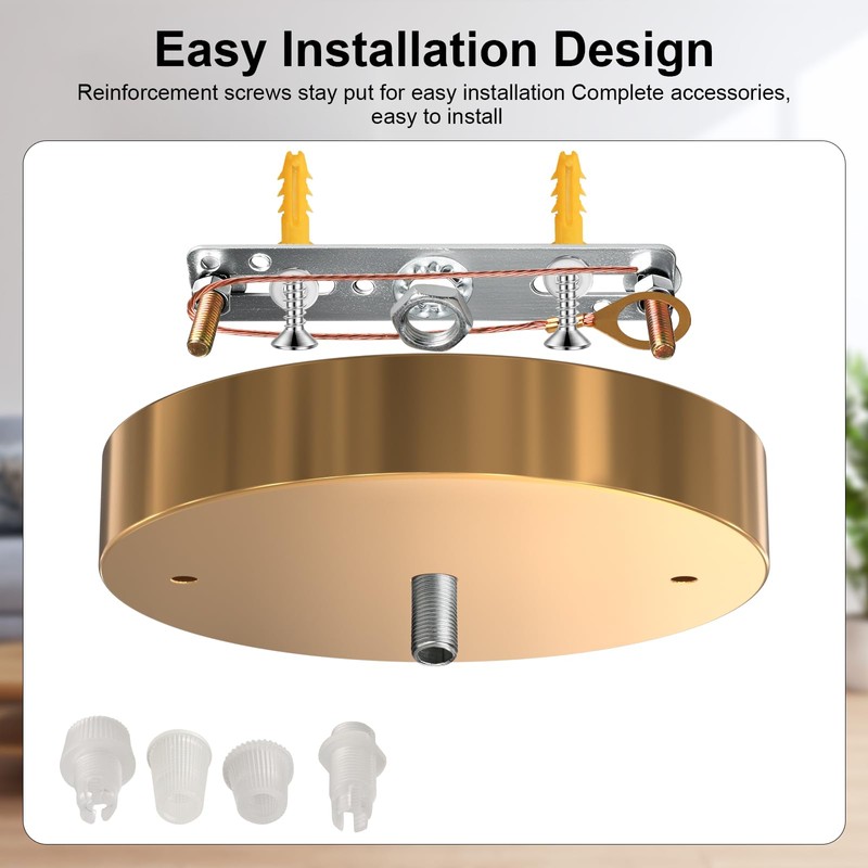 Mailirious Upgraded Version Light Canopy Kit, 4.7 Inch Light Fixture