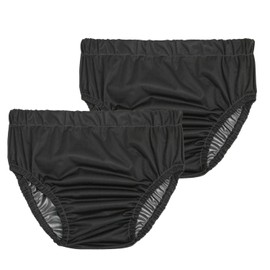 Joyo roy 2PCS Plastic Pants for Adult Diapers Incontinence Protective Briefs & Underwear Washable Incontinence Underwear Women and Men Waterproof Underwear for Women Plastic Underwear for Adults S