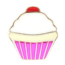 3D Cute Novelty Handbags & Purses (Pink Cupcake)