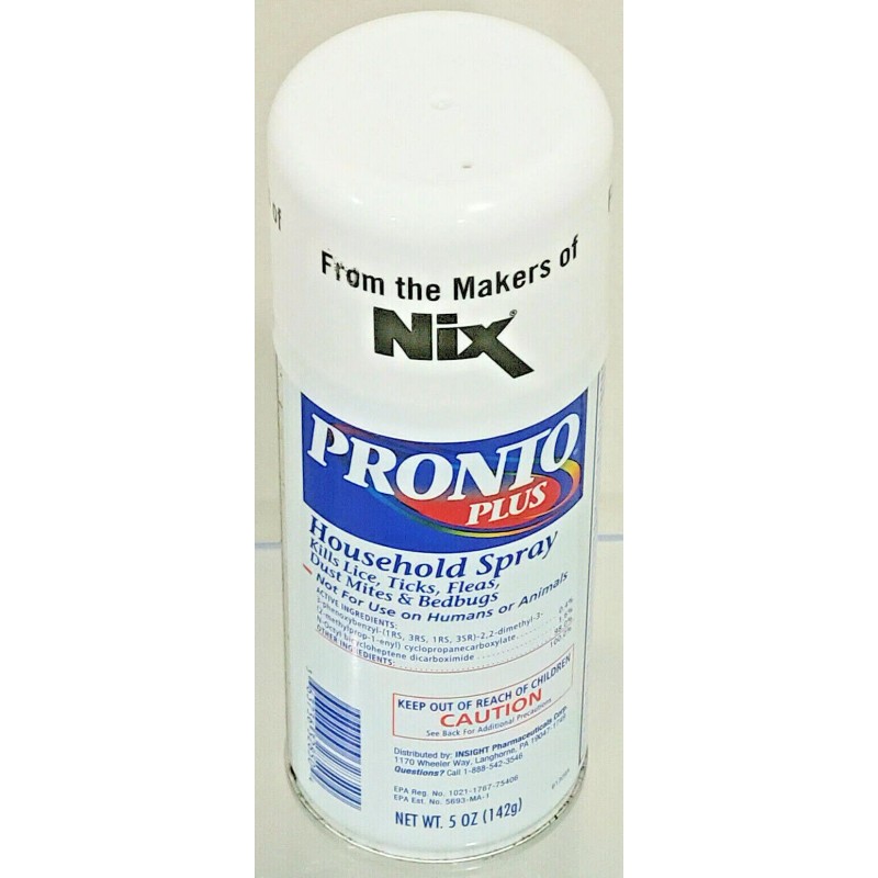 Pronto Plus NIX Pronto Plus Household Spray, for Lice Ticks