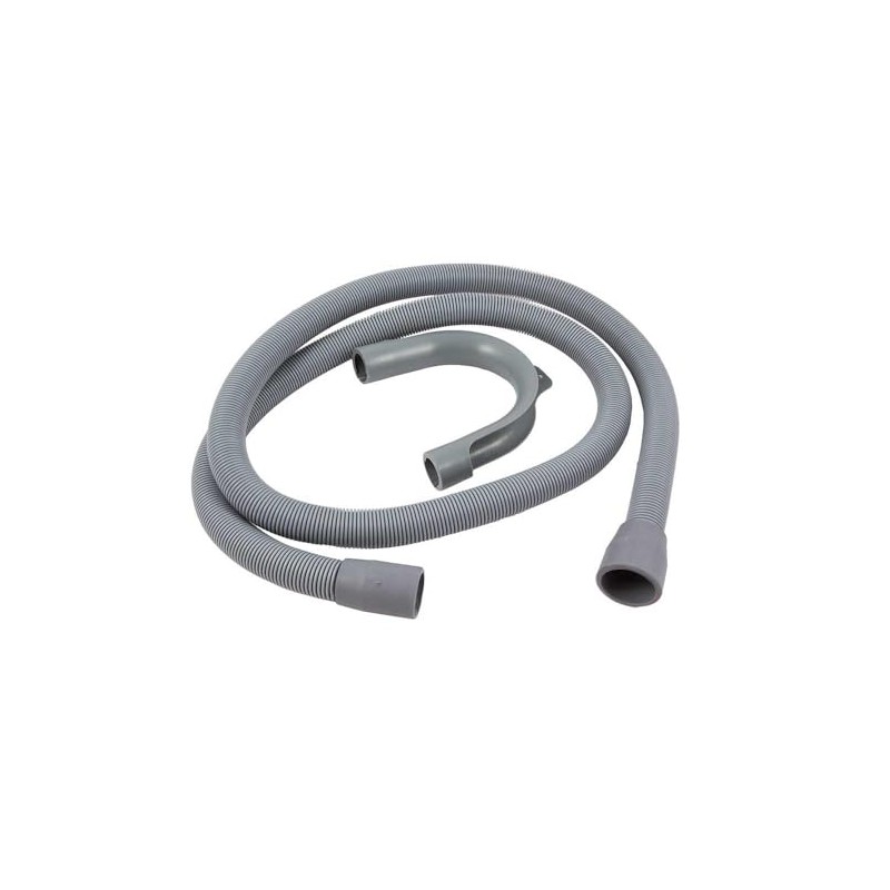 Dishwasher Washing Machine Drain Hose Waste Outlet Pipe 2.5m Grey