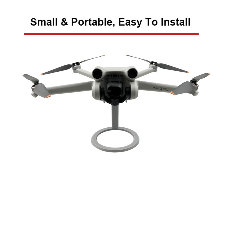 ZWLLKJGS Desktop Display Stand, Adjustable Holder Mount for DJI Mini